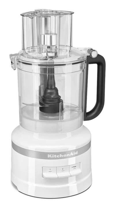KitchenAid Food-Processor 5KFP1318EWH 3,1L LED-Bedienelemente ExactSlice Weiß
