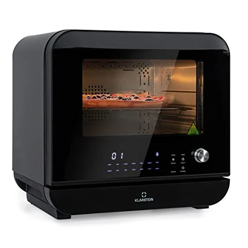 Klarstein - 18 L Heißluftfritteuse, Airfryer mit Dampf- und Trocknungsfunktion, Schnelle Heissluftfriteuse XXL, Timer, 10 Programme, Air Fryer zum Luftfritieren,