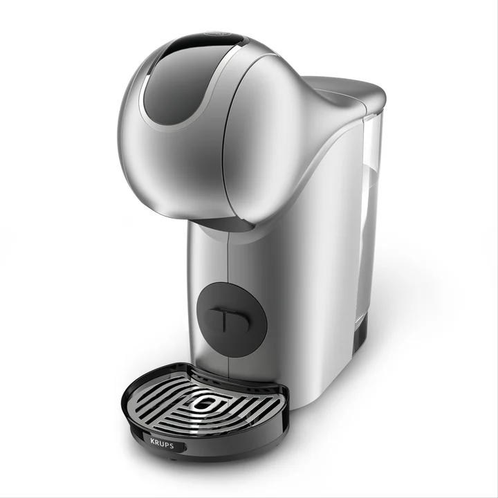 Krups - Nescafé Dolce Gusto  Genio S Touch KP440E10 Kaffeemaschine für Espresso und andere Getränke in Kapseln, automatisch, 8 l, Silber