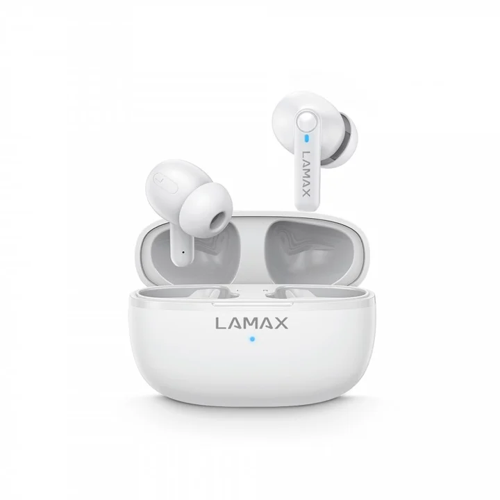 LAMAX In-Ear Clips1 Play white BT 5.3 Akku 35 Std. retail