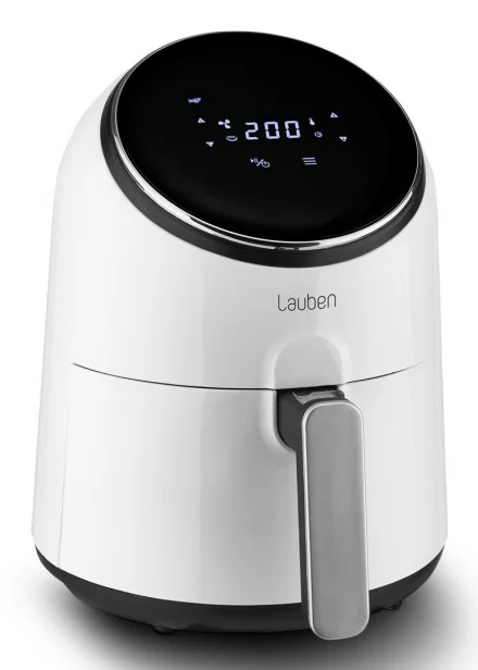 Lauben Heißluftfritteuse 2500WT mit acht einstellbaren Modi weiß One Size