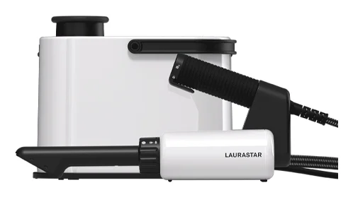 LauraStar - AURA Dampfreiniger – Hygienische Dampf-Reinigung mit Citrus-Duft, Dry Microfine Steam, entfernt 99,9 % der Bakterien, für alle Oberflächen, effizient