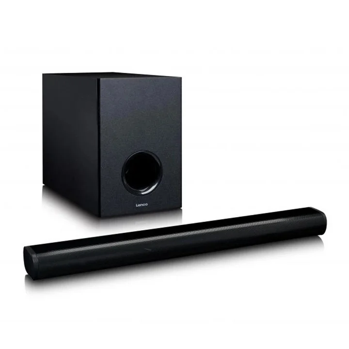 Lenco Soundbar SBW-800, Farbe: Schwarz