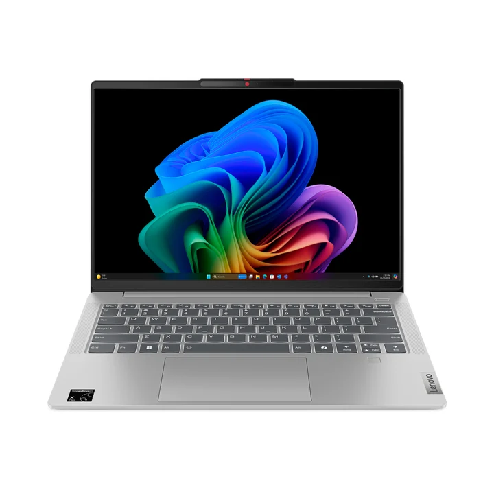 Lenovo - IdeaPad Slim 5 14Q8X9 Notebook Computer 14", Qualcomm Snapdragon X1P42100 16Gb RAM, 1TB SSD, WUXGA, Windows 11 Home, Grau, Tastatur QWERTZ Deutsch
