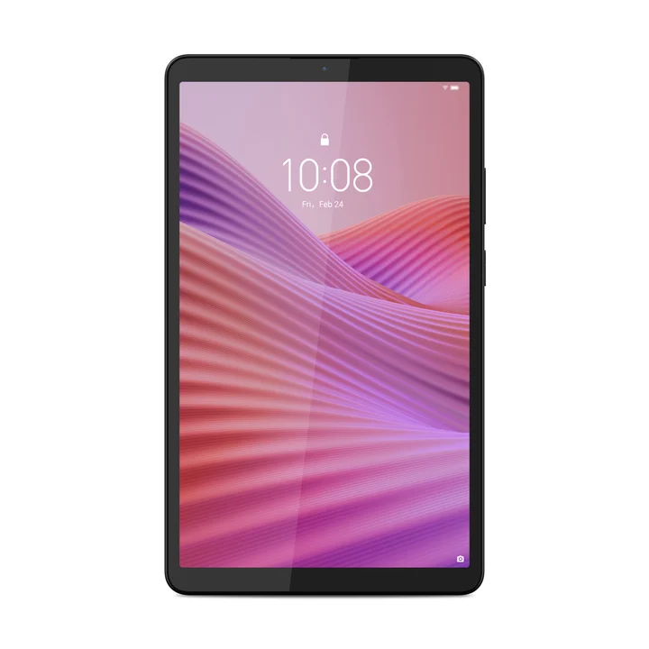 Lenovo - Tab One Tablet | 8.7" 1340 x 800 LCD Display | MediaTek Helio G85 | 4GB RAM | 64GB Speicher | Android 14 | Luna Grey | inkl. Folio Case