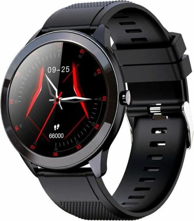 Leotec Multisport Wave Smartwatch Schwarz Schwarz One Size