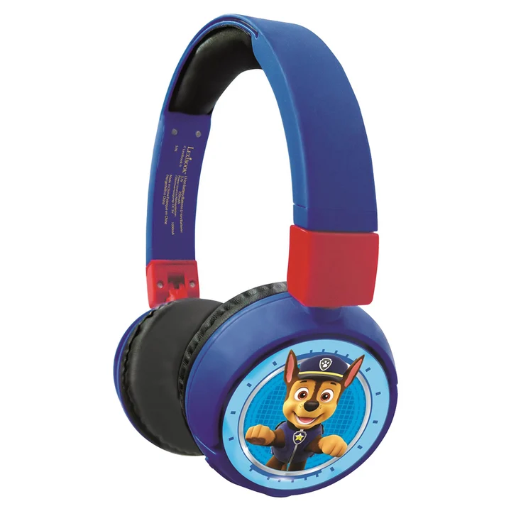 Lexibook - Paw Patrol - 2 in 1 faltbare Kopfhörer (HPBT010PA)