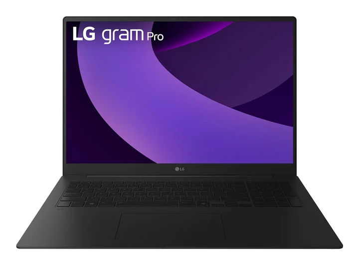 LG - gram Pro 17 Zoll Laptop mit Windows 11 Home Intel Core Ultra 7 Prozessor 32GB LPDDR5x RAM 2TB Dual SSD 17Z90TP-G.AD8BG - Schwarz