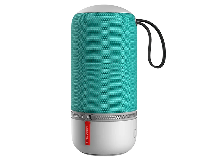 Libratone - ZIPP 2 Smart Wireless großer Lautsprecher (Alexa Integration, AirPlay 2, MultiRoom, 360° Sound, Wlan, Bluetooth, Spotify Connect, 12 Std. Akku) frosty
