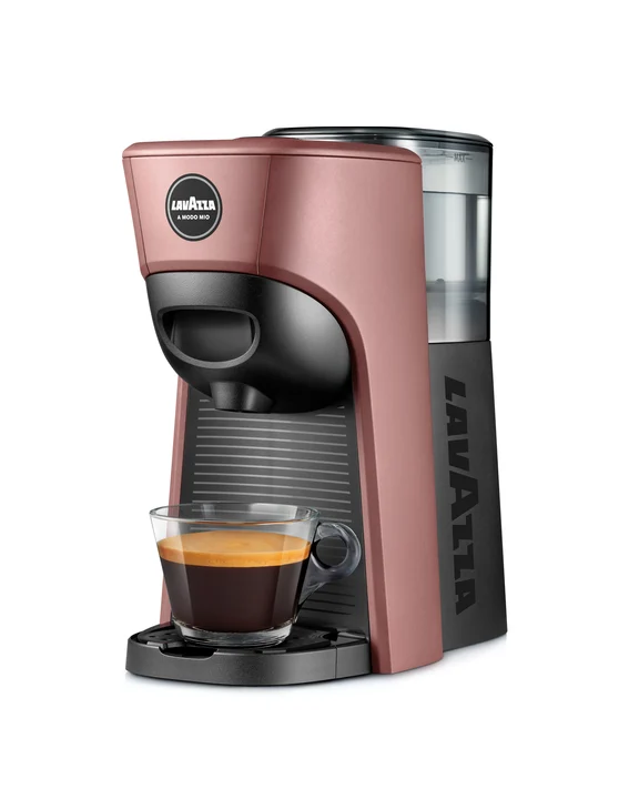 LM 840 Tiny Eco Automatische/manuelle Kapselkaffeemaschine 0,6 L, Kapselmaschine, Schwarz, Pink