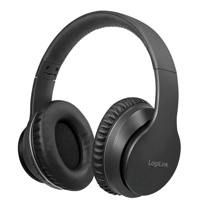 LogiLink - Bluetooth Active-Noise-Cancelling-Headset schwarz (BT0053)