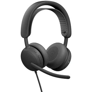 Logitech - Zone Wired 2 ES for Business USB-Headset graphit