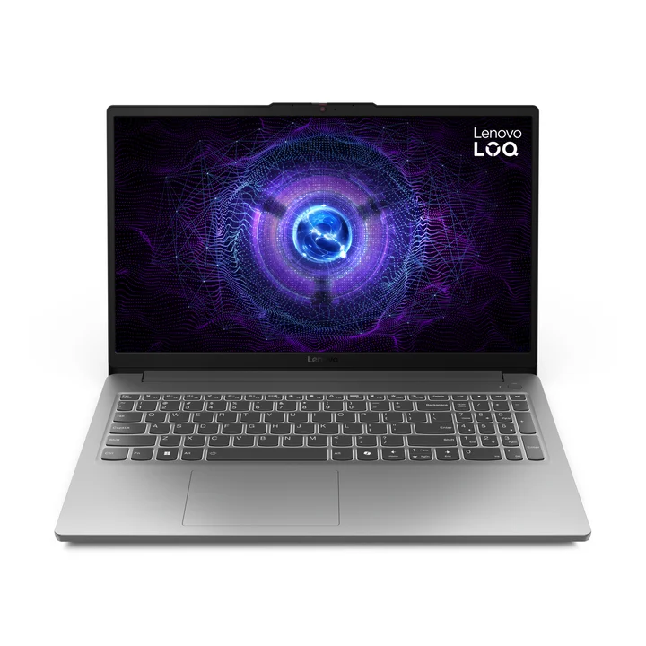 LOQ 15IAX9E Notebook Gaming 15.6" Intel (15.60", 512 GB, 16 GB, IT, Intel Core i5-12450HX), Notebook, Grau