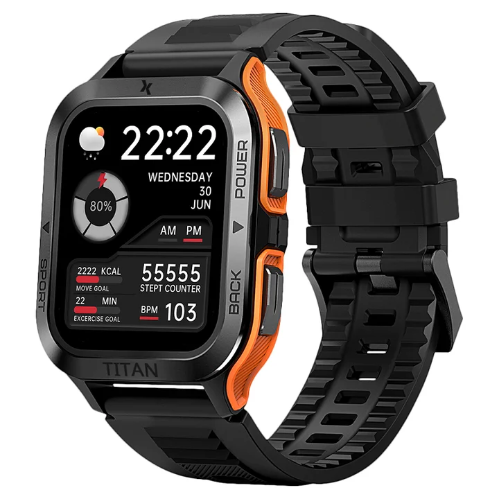 Maxcom SMARTWATCH MAXCOM FW67 TITAN PRO ORANGE 1.85 IPS/320X385/380mAh/IP69/SP02/7-10DIAS FW67OG