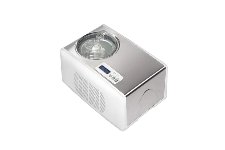 Melchioni - Family | Eismaschine mit Kompressor FROSTY, Automatisch, Eiscreme in 60 Minuten, 150W, 1,5 L Fassungsvermögen, Eiscreme, Joghurt und Sorbets,