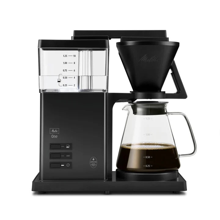 Melitta - One Filterkaffeemaschine, Pure Black