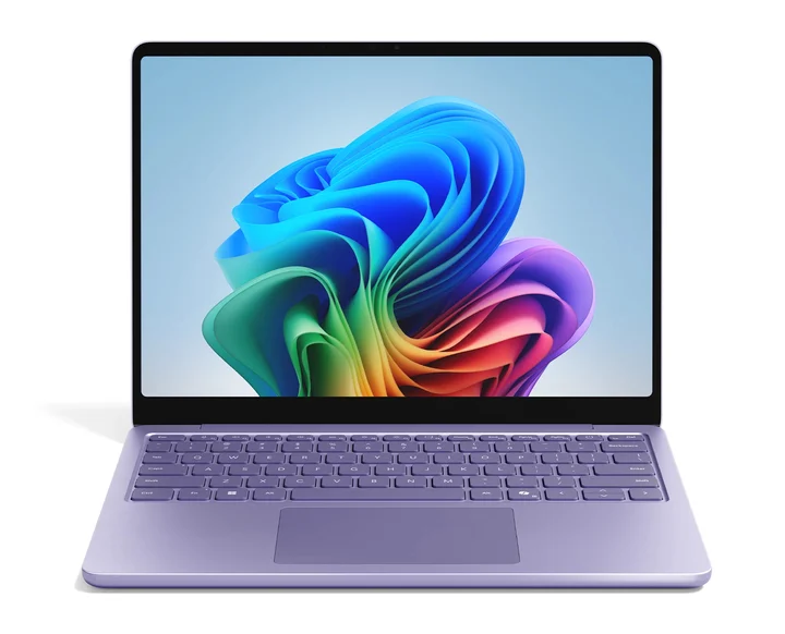 Microsoft - Surface Laptop | Copilot+ PC | 13” LCD Touchscreen | Snapdragon X Plus | 16GB RAM | 512GB Speicher | Neuestes Modell | Violett