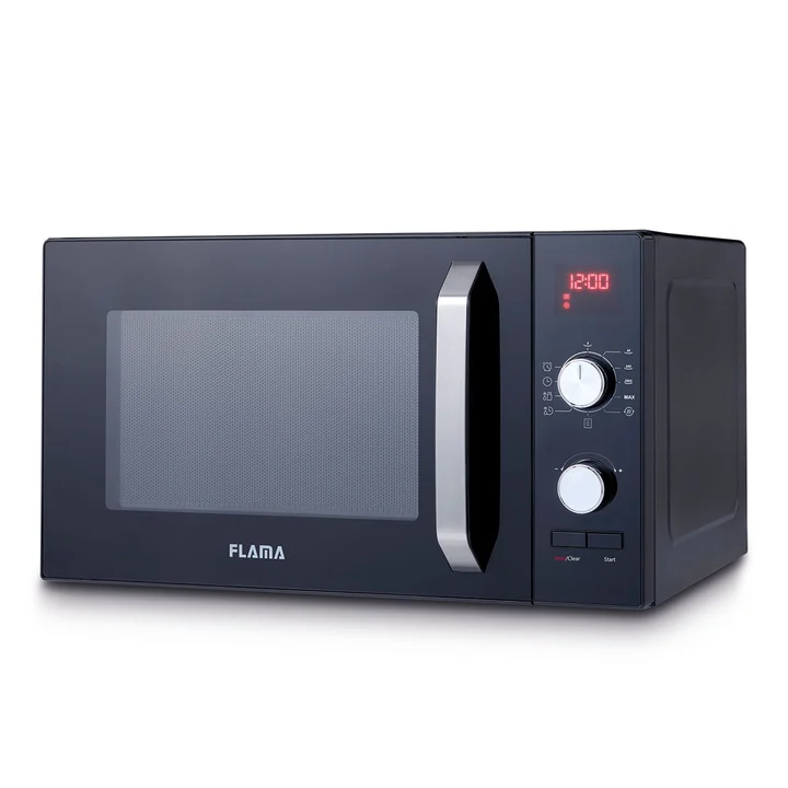 Mikrowelle Flama 1837L 800W 23 L Schwarz 800 W 23 L