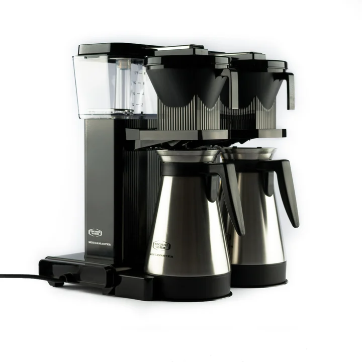 Moccamaster - KBG Select, Kaffeemaschine, Filterkaffeemaschinen, Glaskanne, Black, 1.25L