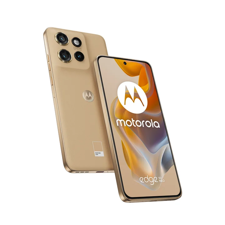 Motorola - Edge 50 Neo 256GB/8GB RAM Dual-SIM latte-brown