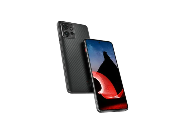 Motorola Solutions ThinkPhone 8/6.6" P-OLED Dual sim eSIM Carbon Schwarz - Smartphone - 256 GB