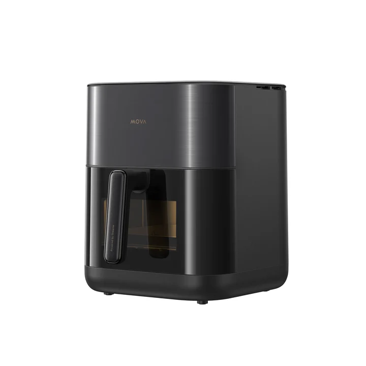 MOVA - AeroChef FD10 Pro Heißluftfritteuse, schnelles knuspriges Garen, ölfreie Fritteuse, große 6 Liter Heißluftfritteuse, Warmluftzirkulation, Innenraum