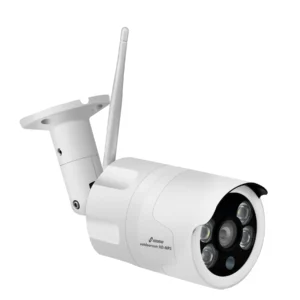 Multifon Security V Set Zusatz-Funk-Farbkamera (2304 x 1296 Pixels), Netzwerkkamera, Weiss, Schwarz