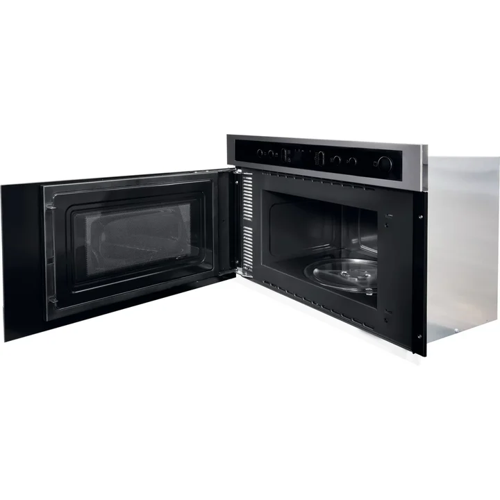 Multifunction Microwave oven MN 512 IX HA Built-in, 22 L, 750 W, Stainless steel/Black, Mikrowelle, Silber