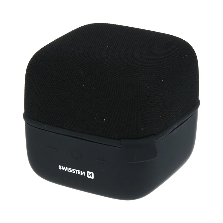 Musik Cube Bluetooth Speaker (5 h, Akkubetrieb), Bluetooth Lautsprecher, Schwarz