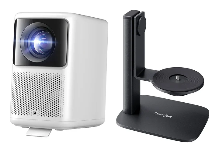 N2 Full HD LCD Beamer Bundle (Full HD, 400 lm, 1.04 - 1.26:1), Beamer, Weiss