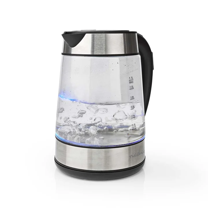 Nedis - KAWK320EGS Glas-Wasserkocher