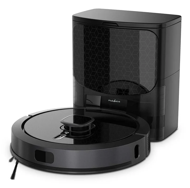 Nedis - SmartLife Roboter-Staubsauger - Laser-Navigation - Wi-Fi - Kapazität Auffangbehälter: 0.6 l - Automatisches Laden - Maximale Betriebszeit: 240 min -