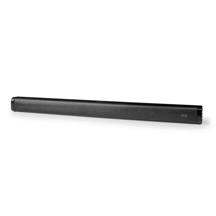 Nedis - Soundbar | 2.0 | DSP-Programm | 40W | Schwarz - 1x 3,5mm / 1x Audio Koax / 1x Optisch / 1x USB | 1x HDMI (mit AR)