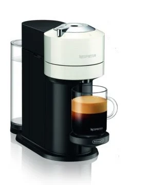 Nespresso - ENV 120.WAE Vertuo Next Kaffeekapselmaschine mit Aeroccino-Milchaufschäumer, weiß