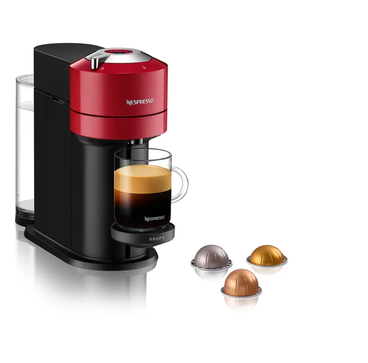 Nespresso - XN9105 Vertue Next Kaffeekapselmaschine | Espressomaschine von Krups | verschiedene Größen | 5 Tassen | Zentrifusion-Technologie | 30 Sekunden | WLAN