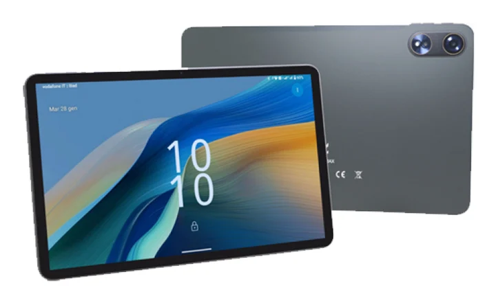 New Majestic - Tab 922 MAX Tablet, 30,5 cm (12 Zoll), IPS HD Plus (2000 x 1200), WI-FI und 4G, Octa-Core, 128 GB Speicher, 8 GB RAM, Android 14, Dual-Kamera, GPS