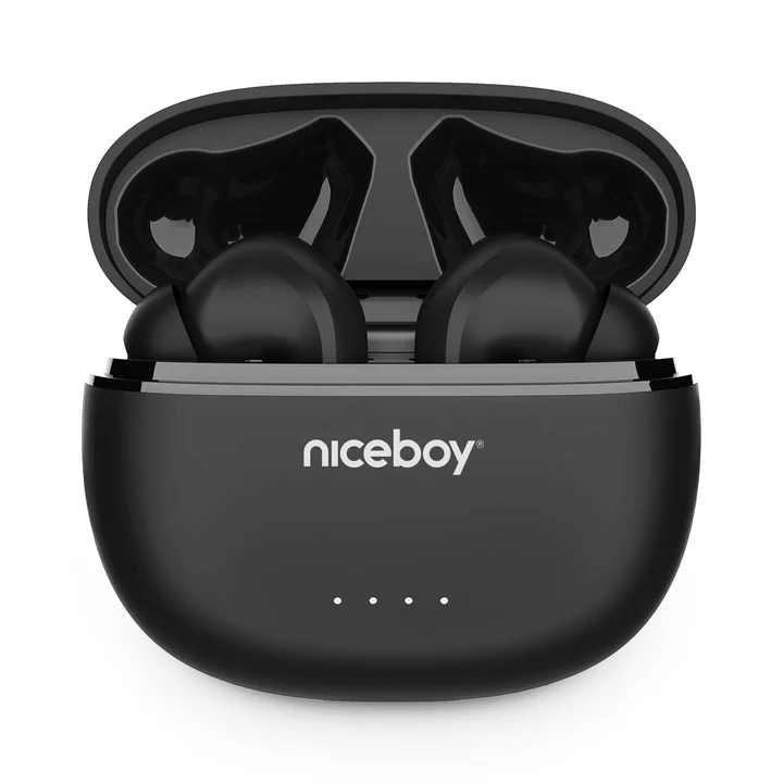Niceboy HIVE Pins 3 ANC Black Drahtlose In-Ear-Kopfhörer