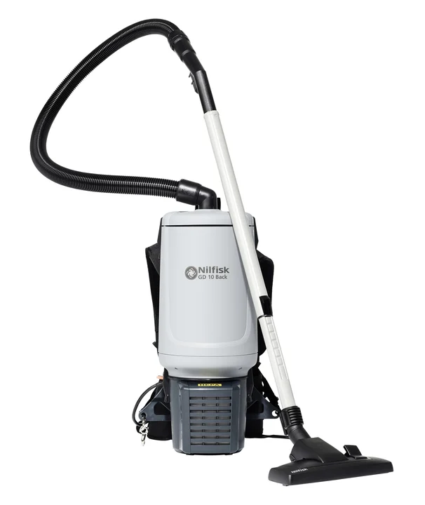 Nilfisk - Nass- Trockensauger GD10 BACK HEPA EU (Industriesauger 780 Watt Motor große Filterbeutel 5/10 Liter, ergonomisches Tragegestell) 107417927