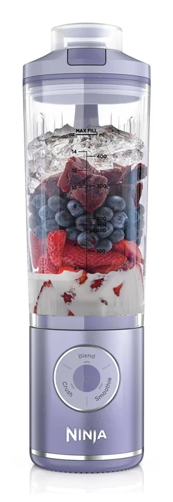 Ninja - Blast Max Tragbarer Mixer/Blender/Smoothie Maker, 570 ml, wiederaufladbar, Mixbecher & auslaufsicherer Deckel, 3 Funktionen, Smoothies, Proteinshakes,