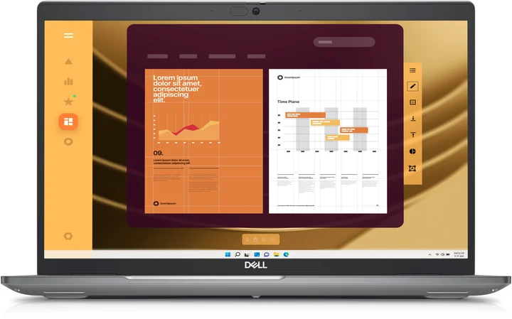 Notebook 15.6" Latitude 5550 (15.60", 512 GB, 8 GB, FR), Notebook, Grau