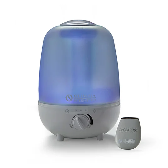 Olimpia Splendid - 99424 Limpia 4 Luftbefeuchter mit Chromotherapie und Timer-Funktion, 35 m²