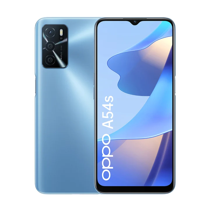 OPPO A54s 16,5 cm (6.5 Zoll) Dual-SIM Android 11 4G USB Typ-C 4 GB 128 GB 5000 mAh Blau