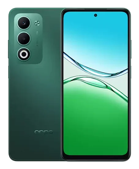 Oppo - ColorOS Smartphone CPH2735, 5G, 16,9 cm (6,67 Zoll), 4 GB RAM, 128 GB Speicher, MediaTek Dimensity 6300 HD+, 1604 x 720 Pixel, BlackGreen