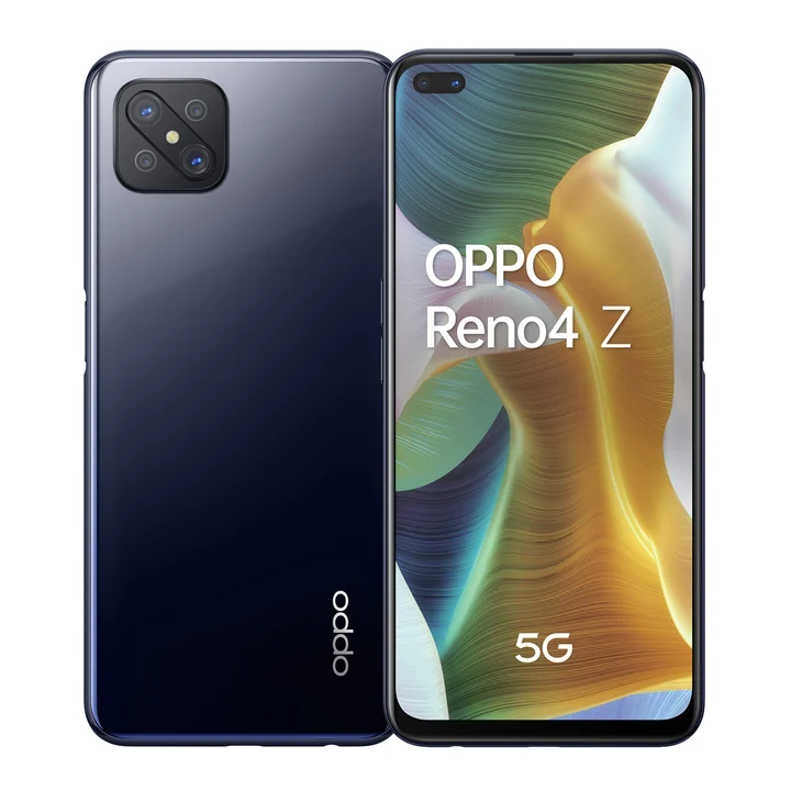 Oppo - Z 5G Smartphone 8/128 GB Ink Black Dual-SIM Android 10,0, 5984030, schwarz [Italian Version]