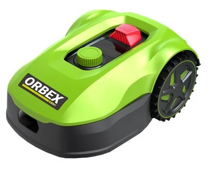 Orbex - S900G Mähroboter / selbstfahrender Akku-Rasenmäher / Bluetooth- & WIFI-Verbindung / mit Regen-Sensor, Lifting-Sensor & Neigungs-Sensor/ Rasenfläche
