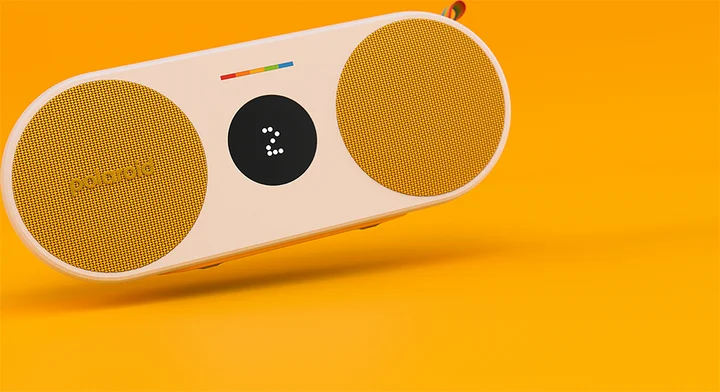 P2 Music Player, Bluetooth Lautsprecher, Gelb - P2 Music Player, Bluetooth Lautsprecher, Gelb