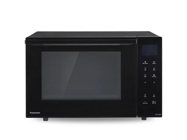 Panasonic - NN-DF38PBEPG Kombi-Mikrowelle & Grill, 1000 W, 23 l, Inverter-Tech, Eco Kombi Modus, Flachbett, 16 Auto-Programme & Auftau-Modi, emailliertes Blech,