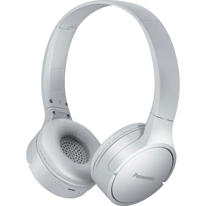 Panasonic RB-HF420BE - Kopfhörer mit Mikrofon - On-Ear - Bluetooth - kabellos - weiß