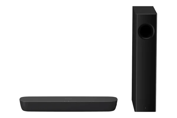 Panasonic - SC-HTB254EGK 2.1 Soundbar System mit Subwoofer (Bluetooth, Dolby Soundbar, Multiroom Audio, HDMI ARC, 120 Watt RMS) schwarz