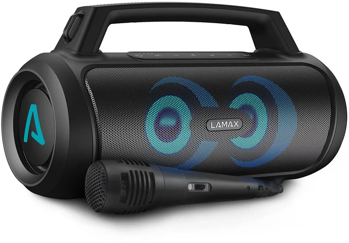PartyGo1 (20 h, Akkubetrieb), Bluetooth Lautsprecher, Schwarz - PartyGo1 (20 h, Akkubetrieb), Bluetooth Lautsprecher, Schwarz